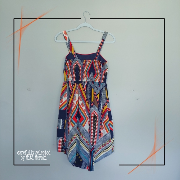 Band of Gypsies Aztec Tribal, High / Low Dress - Picture 2 of 9